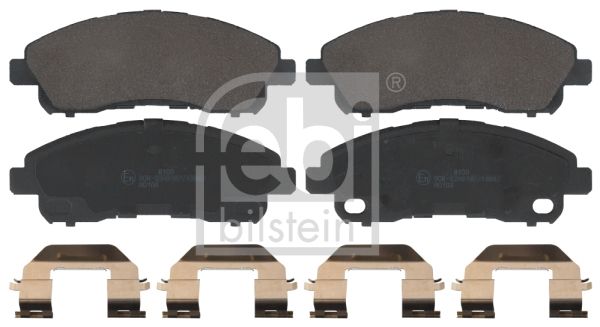 FEBI BILSTEIN Комплект тормозных колодок, дисковый тормоз 16948